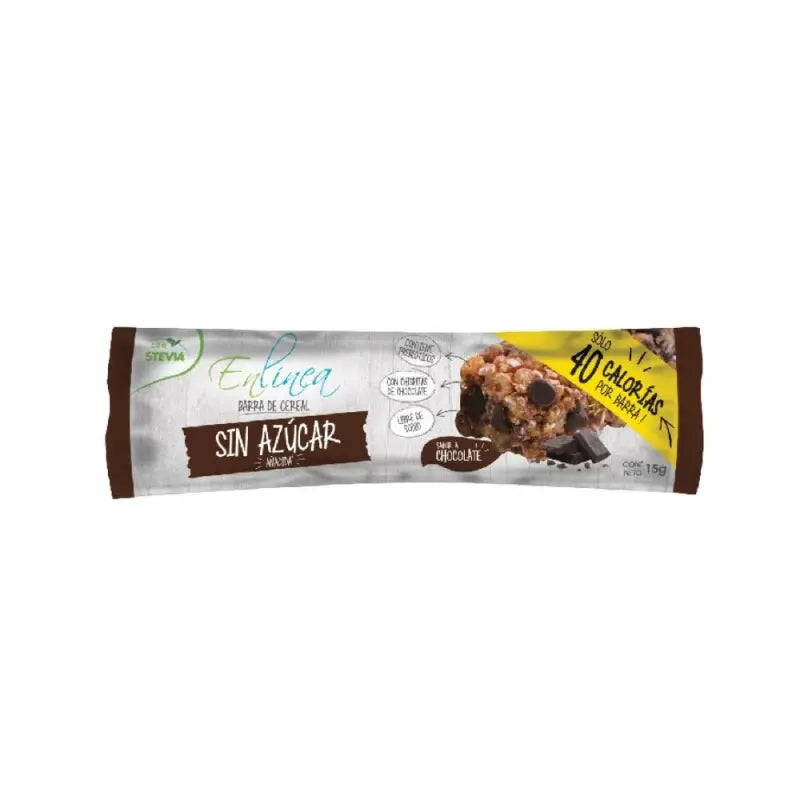 Barra Cereal Chocolate En Linea 15 gr