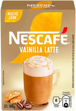 Café Nescafe Vainilla latte 148 gr