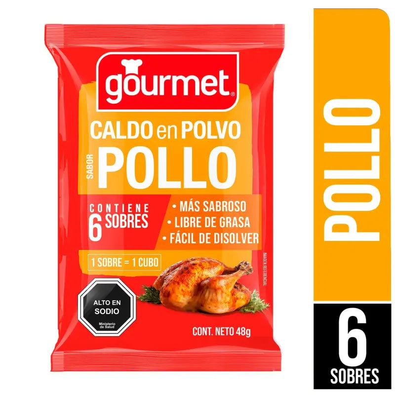 Caldo Gourmet Polvo Pollo 48 g