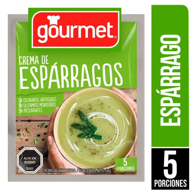 Crema Gourmet Tradicional Esparragos 68 g
