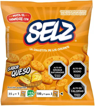 Galletas Mini Selz Queso 35 gr