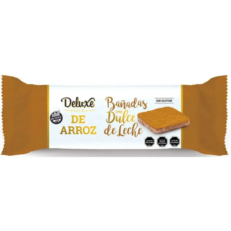Galletas de arroz deluxe dulce de leche