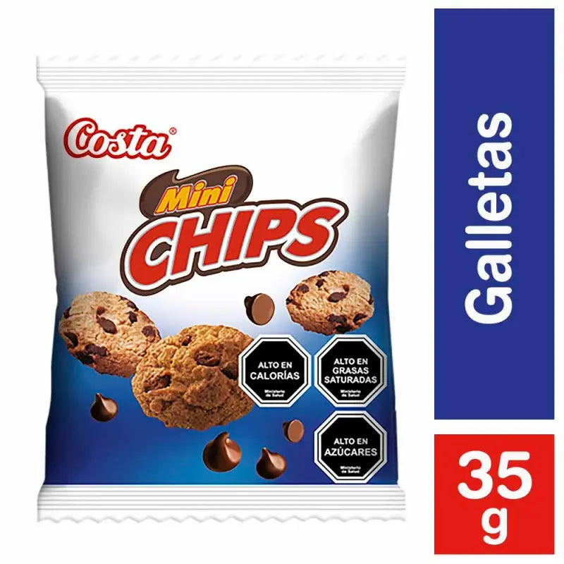 Galletas mini chips Costa