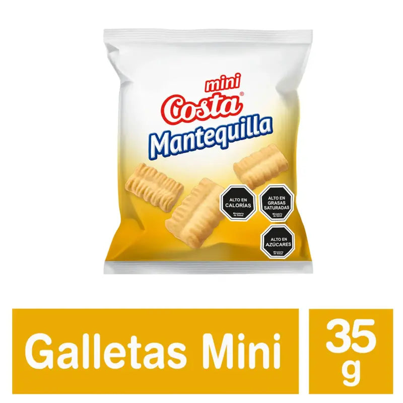 Galletas mini mantequilla Costa