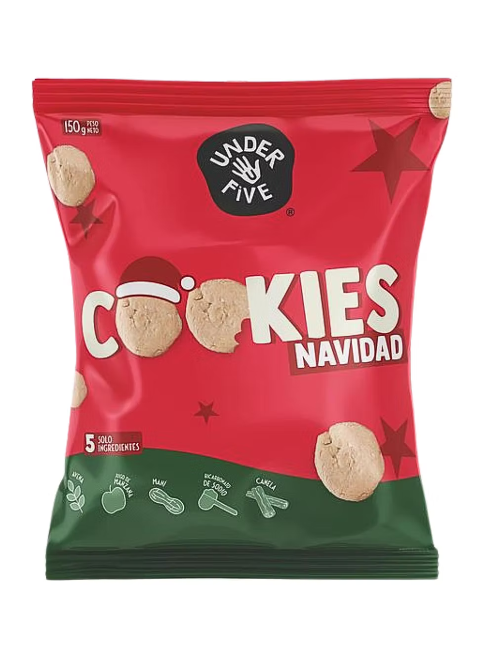 Galletas de Navidad Underfive 150 Gr