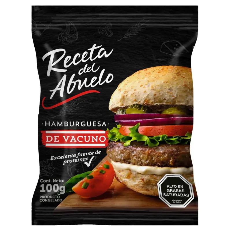 Hamburguesa receta del abuelo 100gr