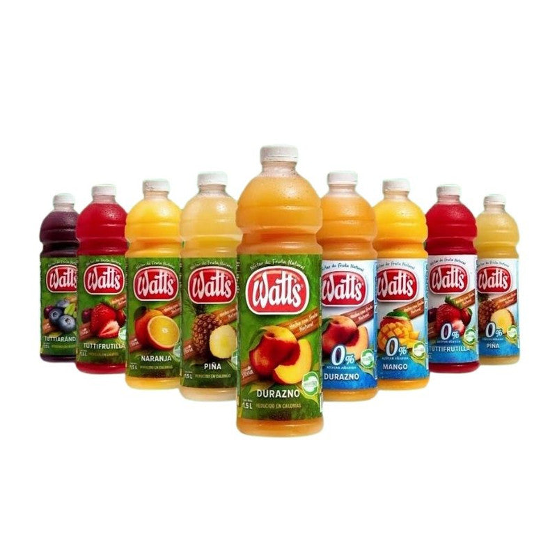 Jugo watts 1.5L Sabores