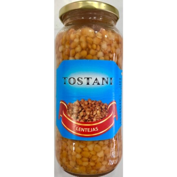 Lentejas frasco 570 tostani
