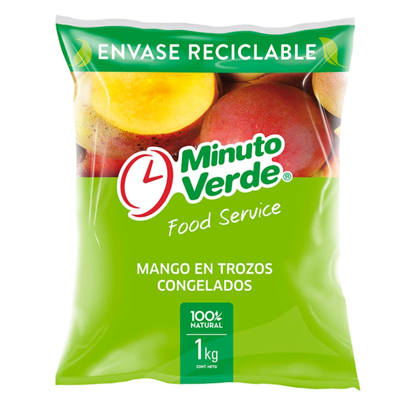 Mango en Trozos Minuto Verde 1 k