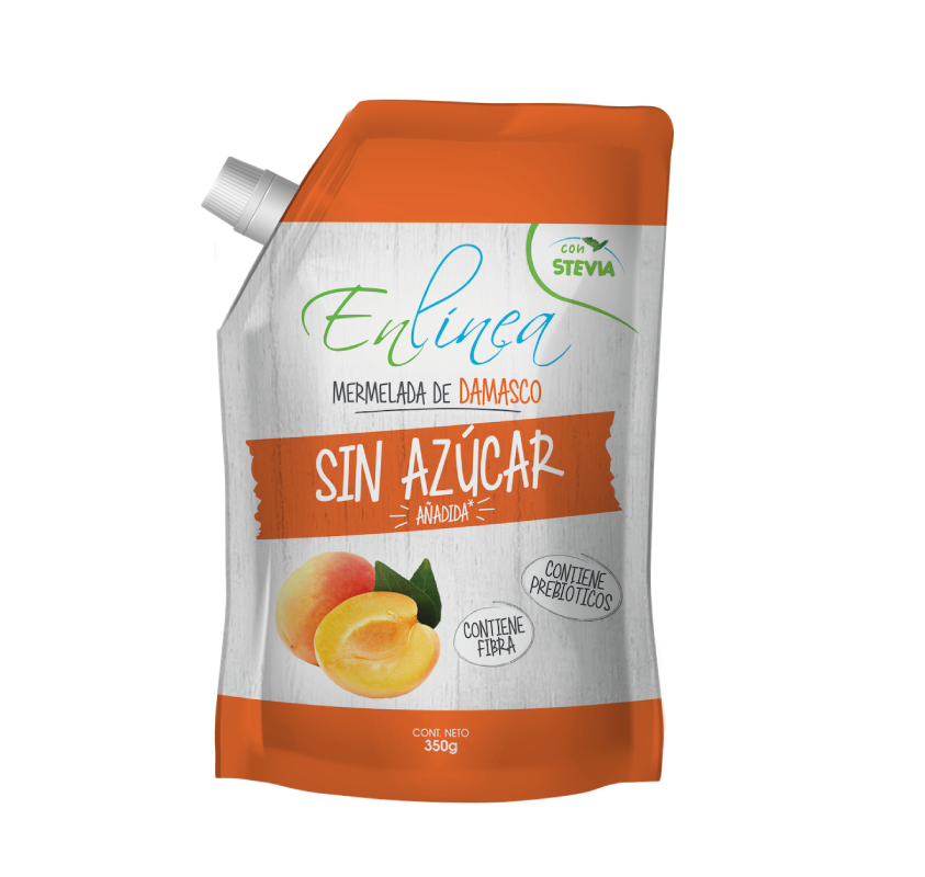 Mermelada damasco en linea doypack 350gr