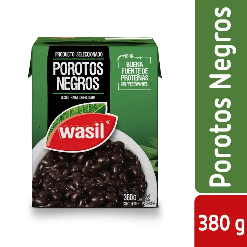 Porotos Negros Wasil 380 g
