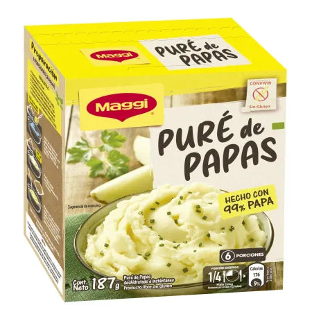 Pure de papas maggi 187gr