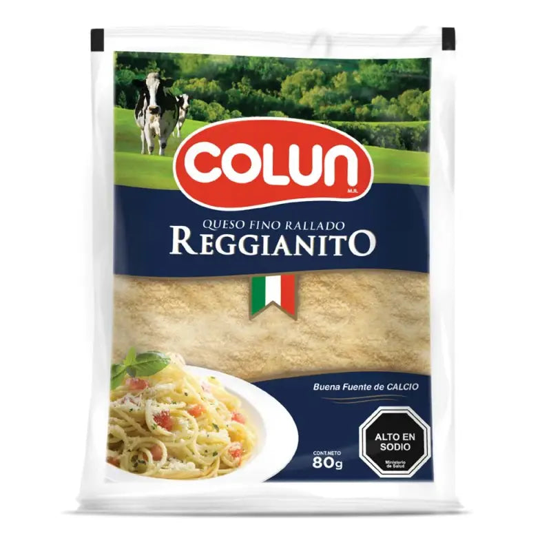 Queso reggianito rallado Colun 40 gr