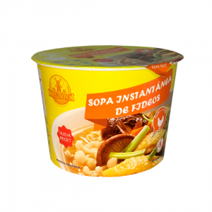 Sopa instantanea fideos pollo
