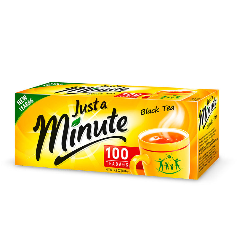 Té Just a minute 140 gr 100 un.