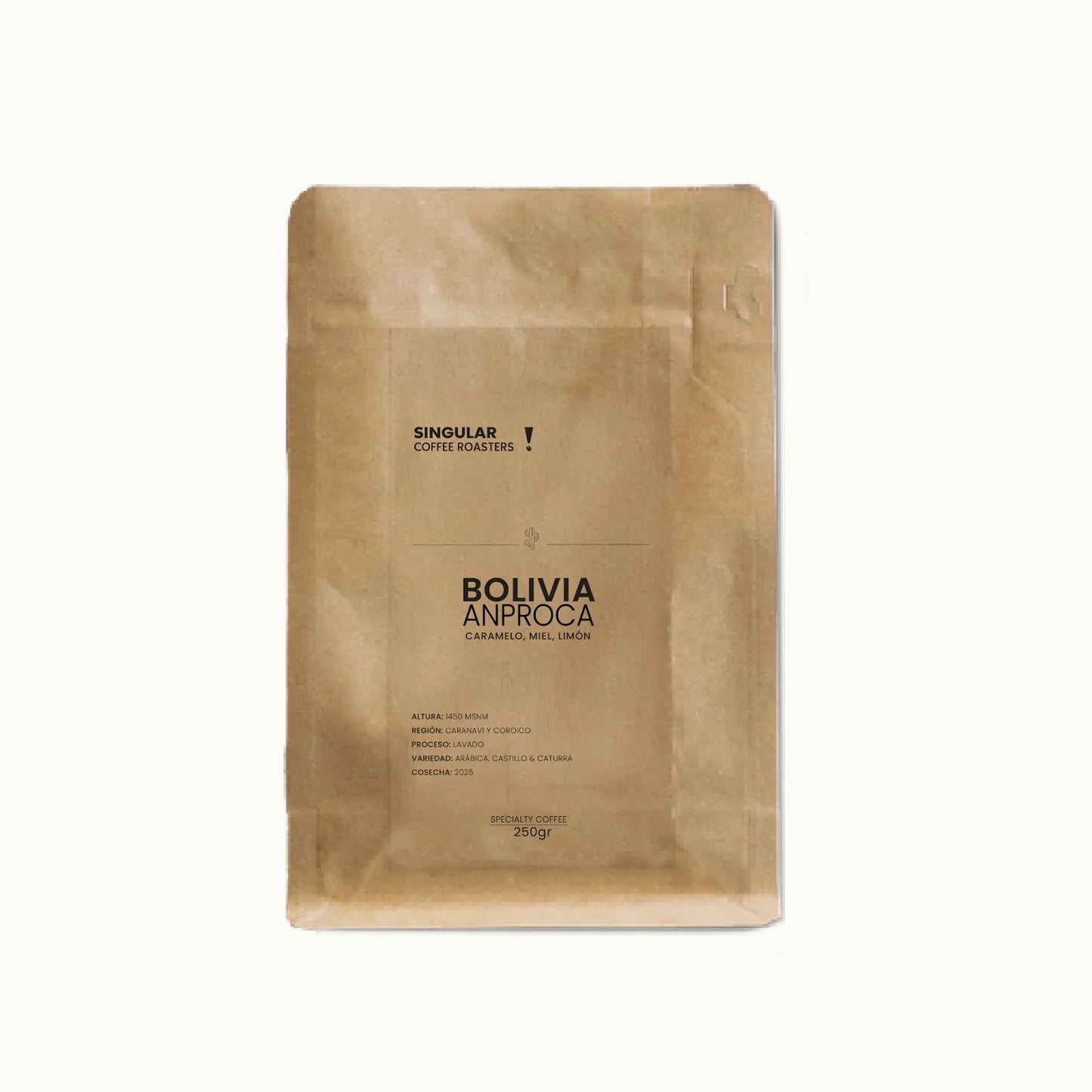 Cafe De Grano Bolivia Singular 250 Gr.