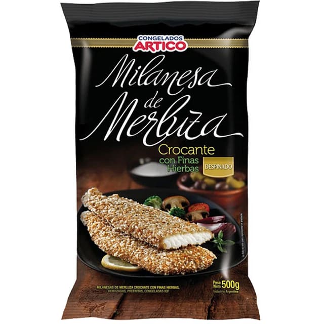 Merluza Crocante Finas Hierbas Artico 500 Gr.