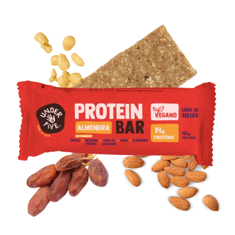11gr Protein bar almendra underfive 40gr