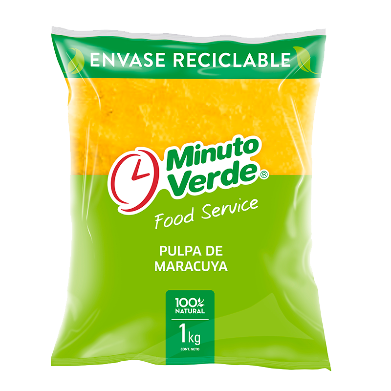 Pulpa de Maracuya Minuto Verde 1 Kg