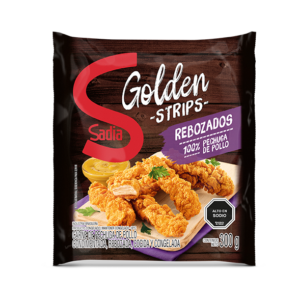 Tiritas de Pollo de Pechuga Rebozadas Sadia 300 Gr