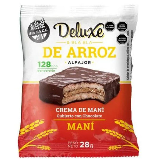 Alfajor Deluxe Mantequilla de Mani 28 g