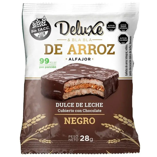 Alfajor Deluxe Chocolate Negro 28 g