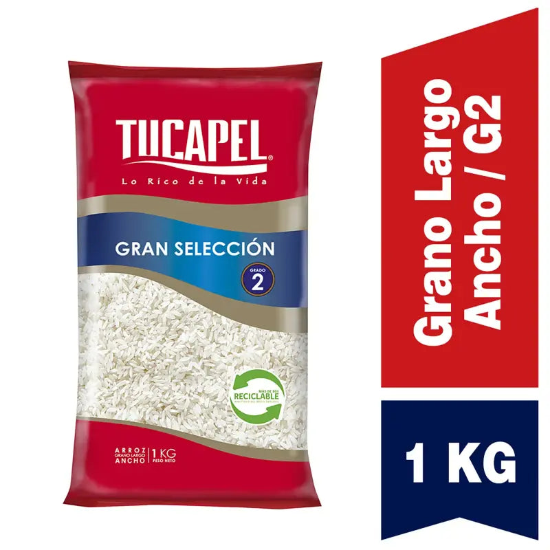 Arroz G2 Tucapel gran selección 1 kg