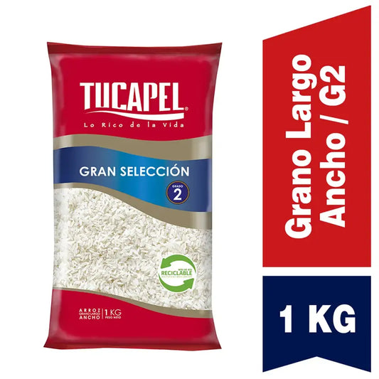 Arroz G2 Tucapel gran selección 1 kg