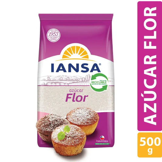 Azúcar flor Iansa 500 gr