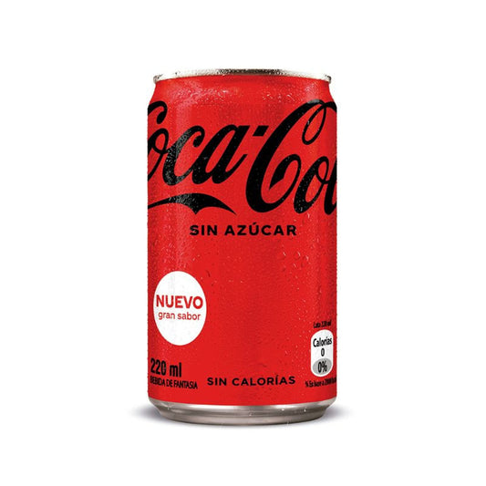 Coca Cola Zero 220 Ml Lata