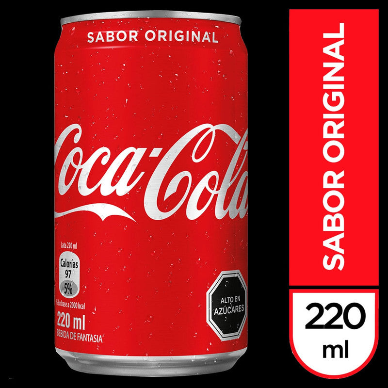 Coca cola original lata 220ml