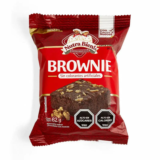 Brownie Nuez Nutra Bien 62 gr