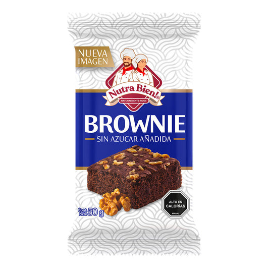 Brownie Nuez Sin Azucar Nutra Bien