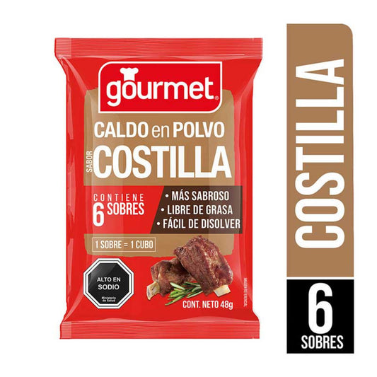Caldo Gourmet Polvo Costilla 48 g