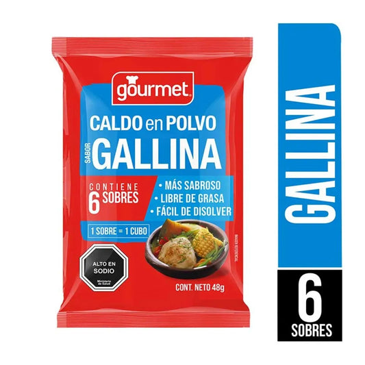 Caldo Gourmet Polvo Gallina 48 g