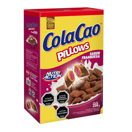 Cereal Colacao Pillows Frambuesa 350 Gr.