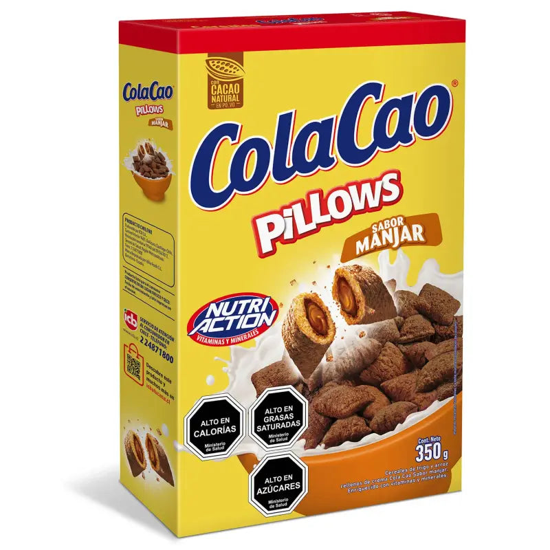 Cereal Colacao Pillow Manjar 350 gr