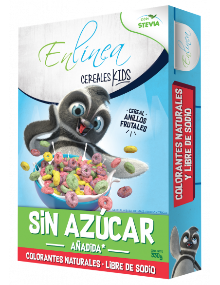 Cereal kids frutal en linea 330gr