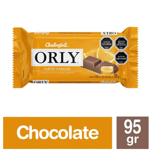 Chocolate Orly Naranja 95 g