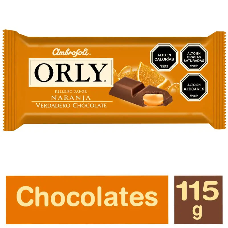 Chocolate Orly Naranja 95 g