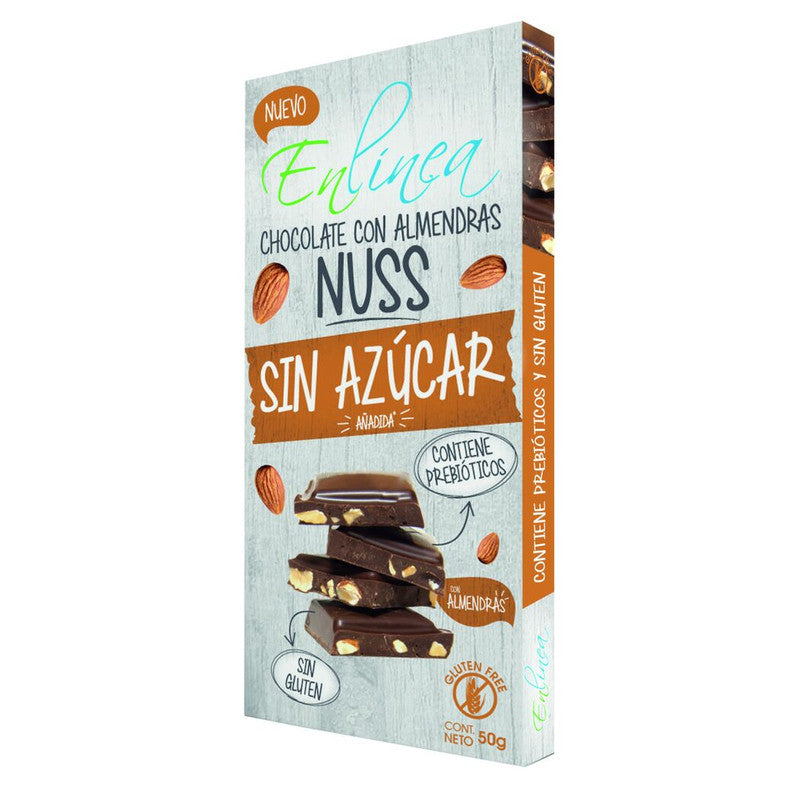 Chocolate nuss En Linea 50gr
