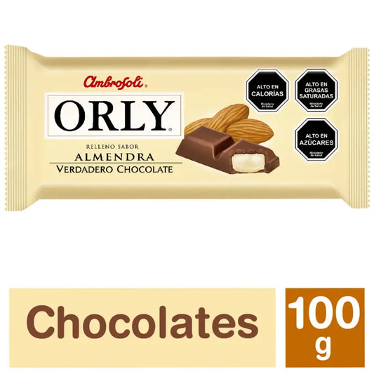 Chocolate orly almendra