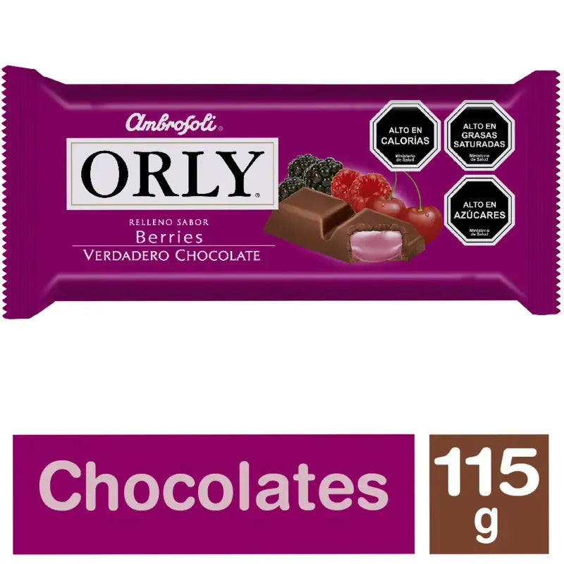 Chocolate Orly berries 115gr