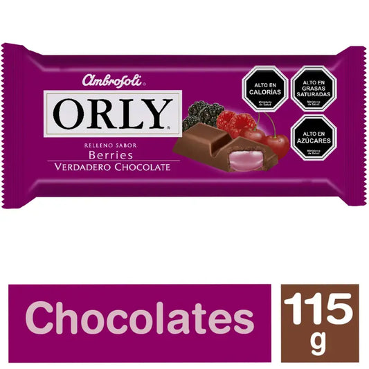 Chocolate Orly berries 115gr