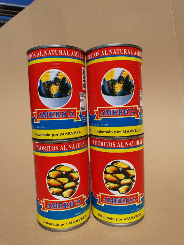 Choritos al natural marvesa 425gr