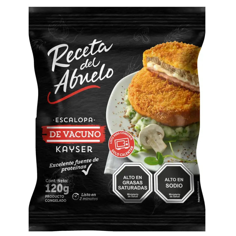 Escalopa vacuno kayser receta del abuelo
