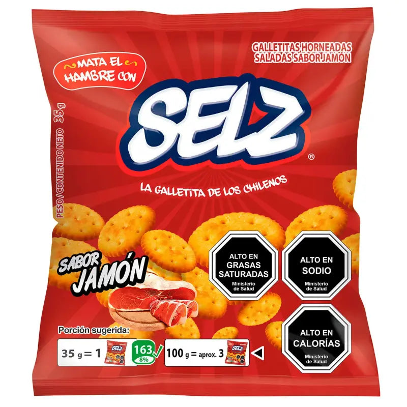Galletas Mini Selz Jamon 35 gr