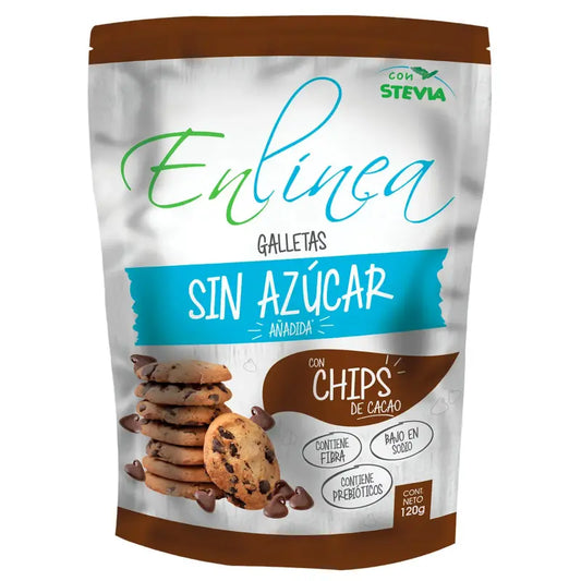 Galleta chips chocolate En Linea 120gr