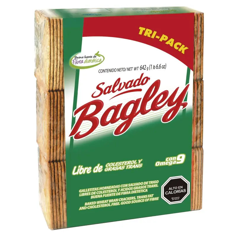 Galletas salvado bagley tri-pack
