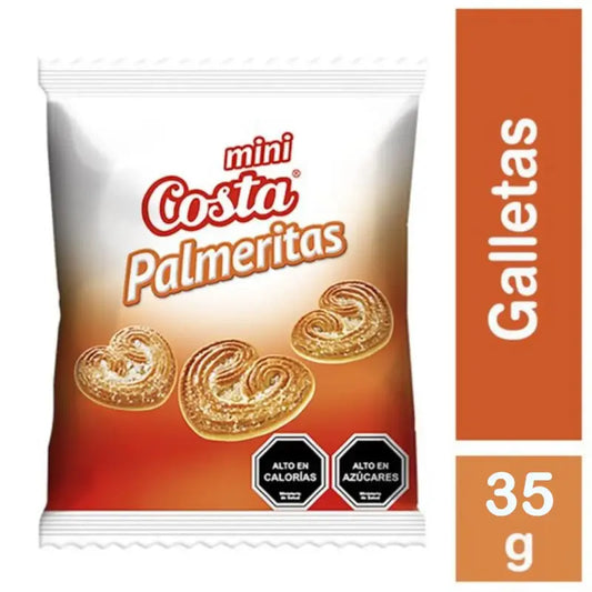 Galletas mini palmerita Costa